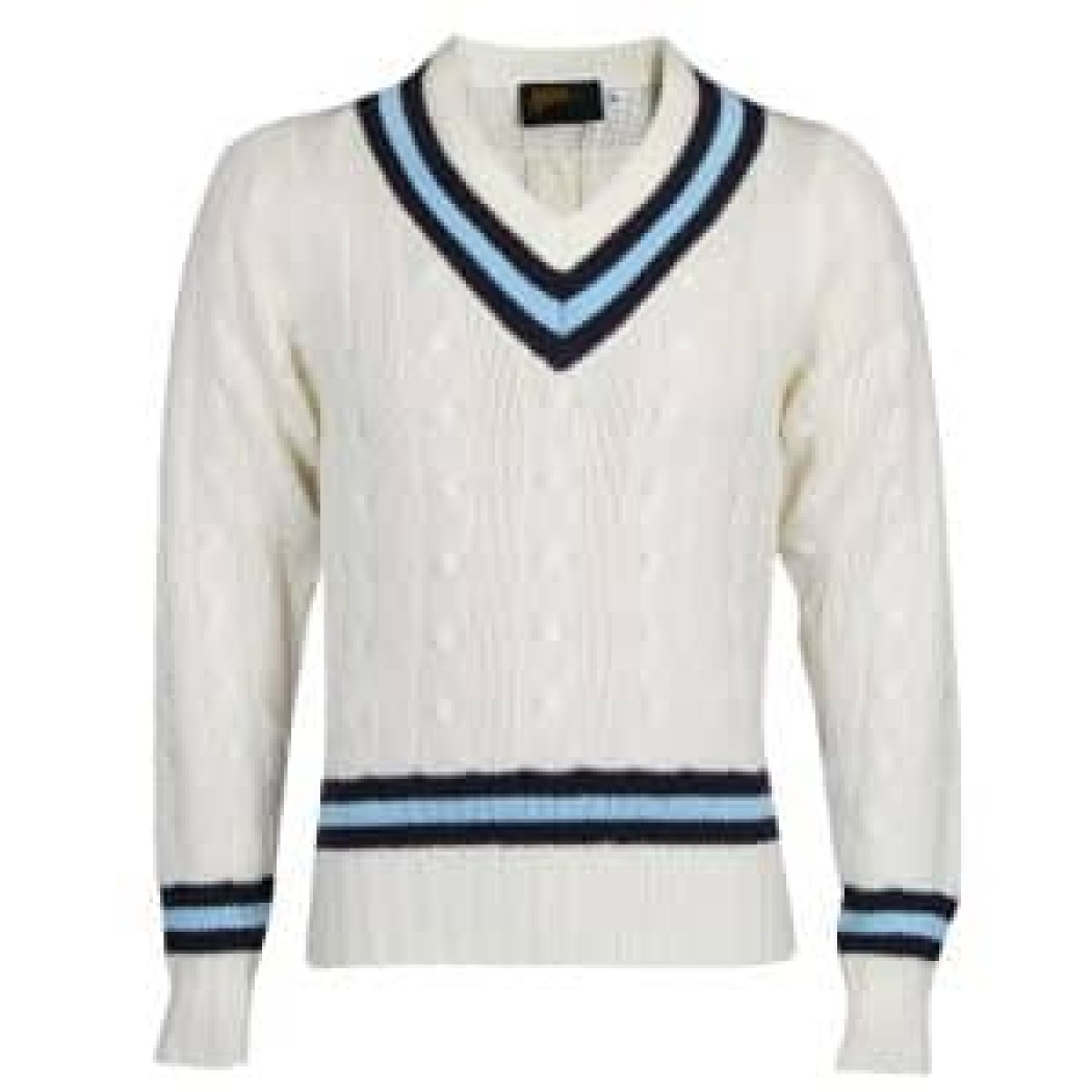 Cricket jumpers in long or short sleeves. | Bury Sports and Trophies